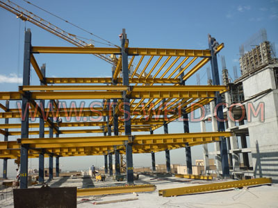ساخت و نصب پروژه اسکلت فلزی پاسارگاد - تهران